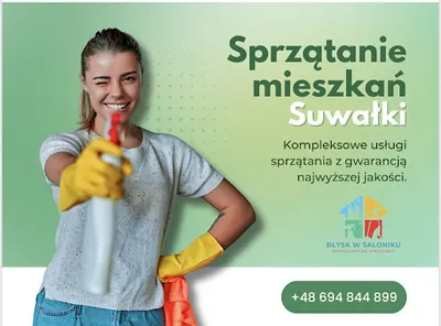 Błysk W Saloniku - Firma sprzątająca Suwałki